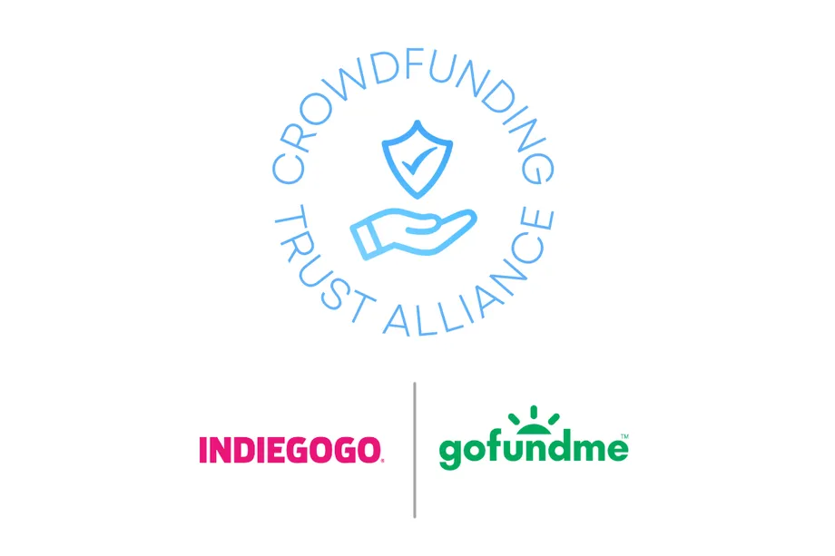 Aliança de Confiança do Crowdfunding com Indiegogo e GoFundme
